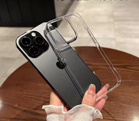 PC transparente para iPhone 15 pro Max funda de teléfono Cobertura completa a prueba de golpes 12 Pro Max 14 Plus 11 13 mini 12 funda dura ultrafina