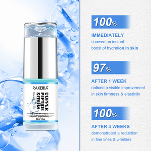 El mejor suero facial antiarrugas, antienvejecimiento, cuidado de la piel, productos ordinarios para la piel, suero de ácido hialurónico, péptido de cobre azul - Product Image 4