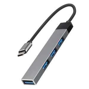 5gbps传输proons集线器4端口usb 2.0充电类型c适配器扩展坞usb集线器