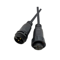 DSD impermeable 3pin M20 conector autoblocante 2-5 núcleo macho y hembra 2-5 núcleo 3pin M20 conector impermeable
