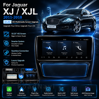Autoradio Android 14 avec écran HD et navigation pour Jaguar XJ XJL 2011-2018, lecteur multimédia, CarPlay sans fil, GPS