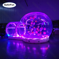 Matériau en PVC de qualité commerciale à la mode événement fête ballon dôme ballon gonflable rebondissant bulle tente