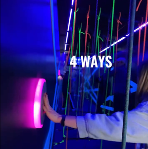 Jeu d'équilibre interactif en gros, cordes <span class=keywords><strong>de</strong></span> longueur ondulatoire, défi, salle activée par bouton-poussoir, lumières LED - Product Image 3