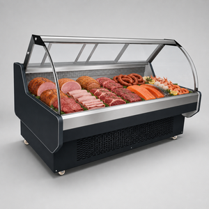 Vitrine réfrigérée commerciale à économie d'énergie pour aliments cuisinés, homologuée CE avec <span class=keywords><strong>tube</strong></span> en cuivre - Product Image 2