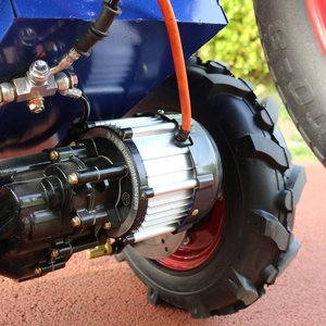 Xe đẩy điện nông nghiệp <span class=keywords><strong>4</strong></span> bánh, xe cút kít, vận chuyển hàng hóa gia đình, nông nghiệp, vườn cây ăn quả, leo đồi, xe vận chuyển điện - Product Image 5