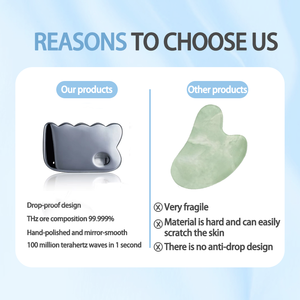 Terahertz Piastra Raschiando Massaggio Strumento di Gua Sha Guasha Consiglio Per La Parte Posteriore Del Corpo Massager Del Corpo - Product Image 3