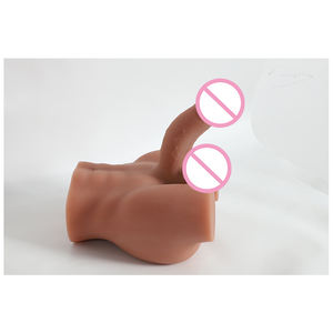 Realistico a ventosa spessa Base masturbatore giocattolo per gli uomini grande pene Design Dildo - Product Image 3