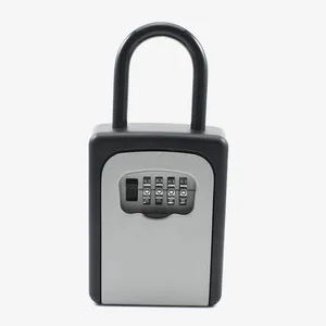 YH9217 Draagbare Lock Box Voor Huis Key Weerbestendig Combinatie Lock Box Met Code Voor Outdoor Combo Deur Locker