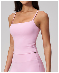 Débardeur de sport athlétique sans manches pour <span class=keywords><strong>femme</strong></span>, idéal pour la course, la gym, le yoga et l'entraînement - Product Image 2