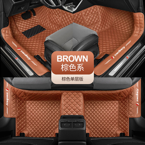 Tapis de sol de voiture en cuir véritable sur mesure Starlight bmw Ixl Lwb, ensemble complet de 4 pièces, 5 mm d'épaisseur, compatible LHD/RHD, personnalisation disponible - Product Image 3