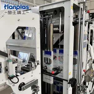 HP-L-T Hanplas fabrika fiyat kendini sızdırmazlık sterilizasyon kesesi çanta yapma makinesi üç tarafı kilitli torba çanta yapma makinesi