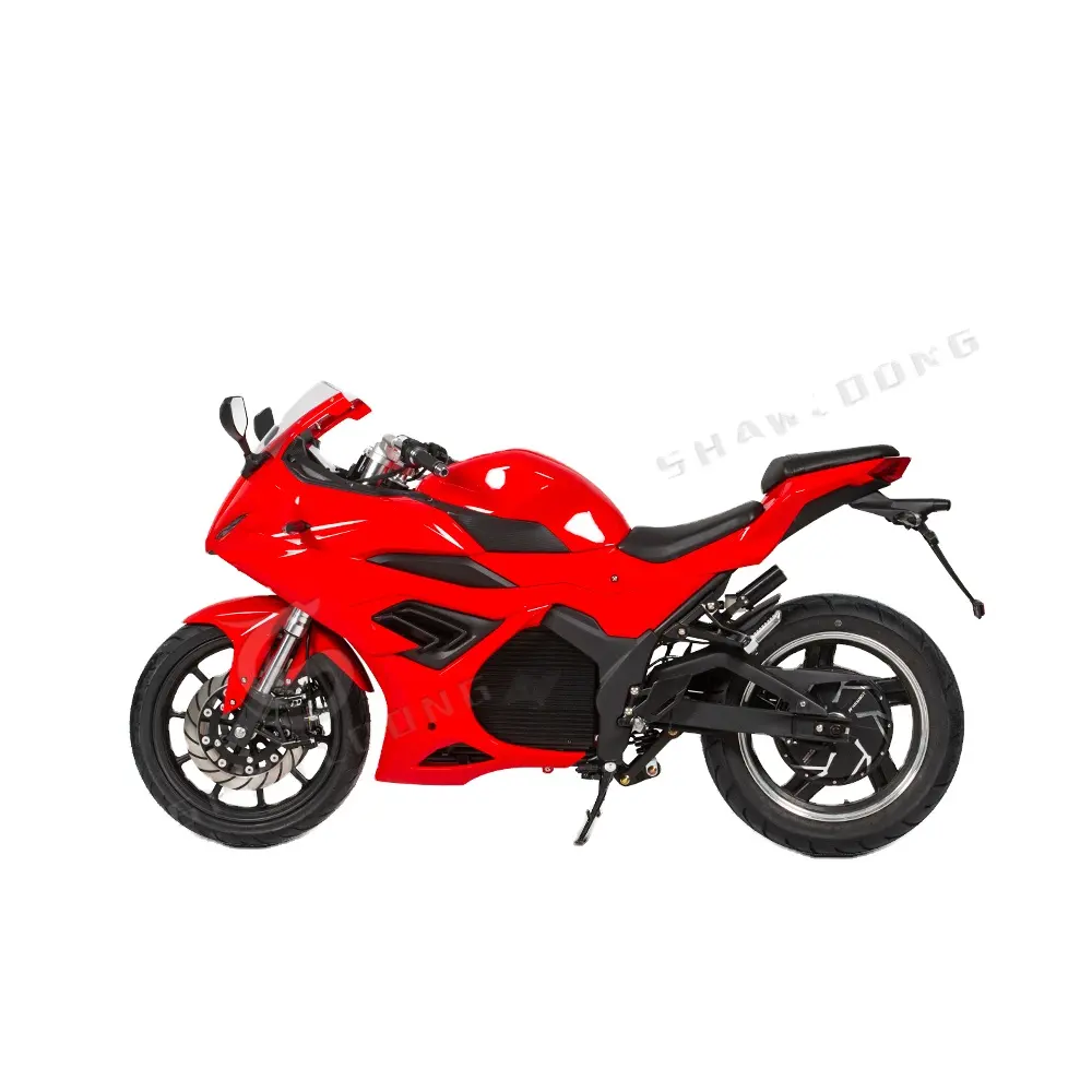 Hochwertiges 72v 3000w ABS Rennsport-Elektro-Motorrad für Erwachsene 120km/Std. Geschwindigkeit gut für Rennen