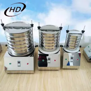 Hongda phòng thí nghiệm rung SORTER Màn hình rotap kiểm tra sàng với Shaker