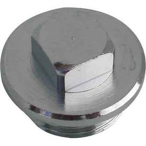 Outil de tournage carré à capuchon mâle en laiton chromé 1pc - Product Image 1