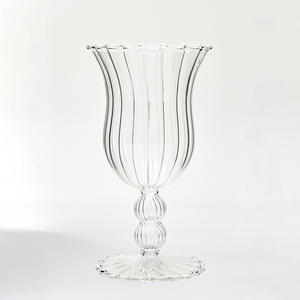 Verres à champagne et à vin rouge rétro français créatifs, verres à cocktail hauts, verres à boisson - Product Image 1