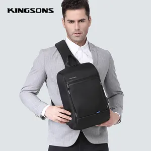 Yeni stil moda su geçirmez erkek 13.3 inç göğüs anti theft günlük rahat çanta erkek askılı çanta basit omuz çantası