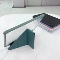 Coque de protection étui mince à trois volets en cuir PU housse pour tablette pour iPad Pro 11 Air4 Air5 10.9 Air 11 2024
