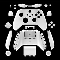 Casing Pelindung Gamepad ABS yang Dapat Dilepas untuk Xbox Series X/S, Cangkang yang Nyaman Digunakan, Set Lengkap Suku Cadang untuk Aksesori Gaming