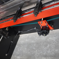 Mesin Pembengkok Plat Logam 63T 2500 CNC Hydraulic Press Brake Machine Sistem TO10S
