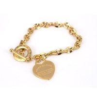 Bracelet en chaîne plaqué or pour femme, fermoir de jésus, Bible, pendentif cœur, bijou gravé, usine chinoise, personnalisé