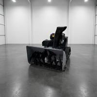 Souffleuse à neige électrique sur chenilles de 9,0 kW, largeur 120 cm, modèle HD 200F, télécommandée, automotrice, pour l'élimination de la neige dans les cours et sur les routes