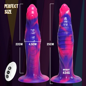 Automatico di spinta Dildo elettrico a forma di pene di masturbazione femminile orgasmo vibratore giocattoli sessuali per parti intime - Product Image 5
