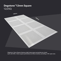 Panneau de gypse insonorisant de haute qualité Plafond lisse et sans couture Panneau de vinyle Plafonds acoustiques perforés acoustiques
