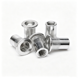 Rivets plats verticaux en acier inoxydable 304 de haute qualité à bas prix pour l'ameublement de canapés et de meubles - Product Image 1