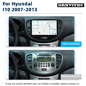 Radio de Coche QLED de 9 Pulgadas con Android, Carplay, GPS, Navegación, Pantalla Estéreo, Reproductor de <span class=keywords><strong>Audio</strong></span> y Video para Hyundai I10 2007-2013 - Product Image 2