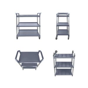 DB Modern Design <b>3</b>-<b>Tier</b> Food <b>Trolley</b> Portable Kitchen Cart - Product Image 6