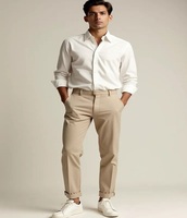 Chemise en lin pour homme, col montant, manches longues, décontractée, formelle, été, respirante, légère, voyage, bureau, qualité supérieure, douce