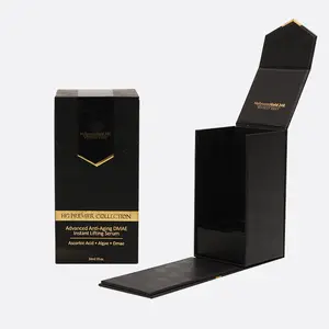 Diseño personalizado que hace la caja de papel de regalo magnética vacía botella de Perfume embalaje de lujo vacío 50ml/100ml botella de Perfume con caja