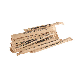 <b>Pla</b> Biodegradable Straws Thickened Straight For Hot Cold Drinks Party Use Eco Friendly Disposable Beverage Straws - Product Image 1