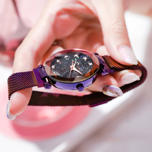 MANTENERE IN Vestito Dalle Donne Della Vigilanza di TOCCO Di Modo Magnete Cielo Stellato Signore della Vigilanza del Quarzo <span class=keywords><strong>Orologi</strong></span> Da Polso - Product Image 2