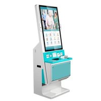 Nouvelle conception, écran tactile Android 32 pouces, boîtier métallique 4K, ordinateur tout-en-un, terminal de paiement en libre-service, lecteur de code QR