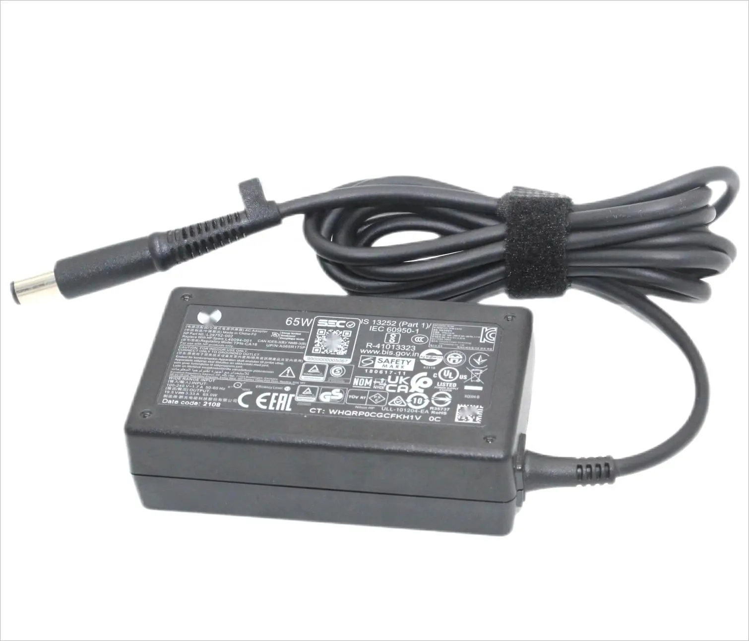 Charger 65W 19.5V 3.33A power Adapter TPN-CA16 L39752-002 For HP 4.5*3.0mm With Blue Pin Inside Universal Very high quality