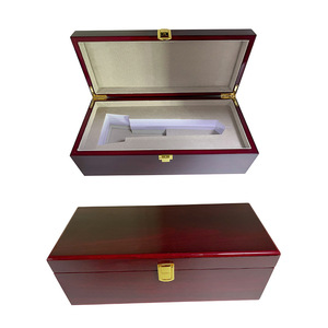 Boîte de rangement en bois massif pour collègues de lycée, avec gravure, pour emballage cadeau de bijoux - Product Image 3