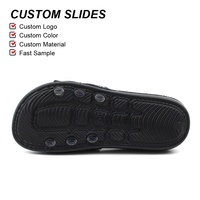 OLICOM Claquettes personnalisées de haute qualité pour hommes, légères, confortables, avec soutien de la voûte plantaire en EVA, pour la maison, la piscine, la plage et la marche