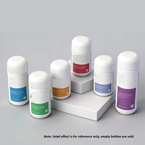 ขวดบรรจุยา HDPE ทรงโดม ขนาด 100 มล. พร้อมห่วงดึง ฝาปิดแบบสั้น สำหรับยาเม็ด ยาแคปซูล ยาอม ขนาดเล็ก สีขาว มีสินค้าในสต็อก 150/200 มล. - Product Image 3