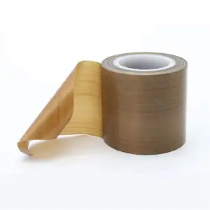 China Factory Custom Wholesale Waterproof High Temperature Resistance High Strength PTFE Fiber Glass Tefloning Tape