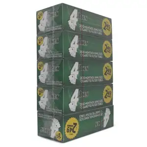 4 इक्के मेन्थॉल राजा आकार RYO सिगरेट ट्यूबों 200ct बॉक्स (5 बक्से)