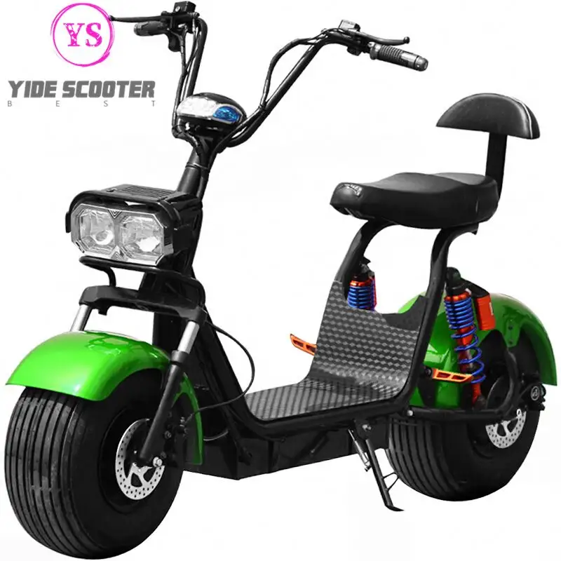2 Wheel Drive Eec Homologation All Terrain Citycoco Adult Electric Scooter