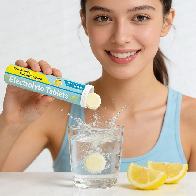 Hydration Electrolyte Effervescent Tablet Energy Support & Electrolyte Balance for Sports & Everyday Life