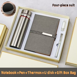 Edición <span class=keywords><strong>2016</strong></span>-Juego de regalo de negocios de lujo personalizable con exquisitas tazas de vacío y cuadernos - Product Image 4