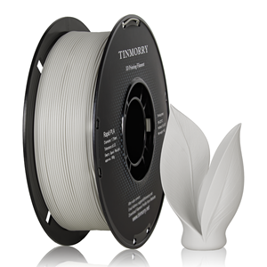 TINMORRY <b>PLA</b>/<b>PLA</b>+ Filament 1.75mm/2.85mm for FDM 3D Printing 1KG/3KG/5KG/10KG Manufactory OEM/ODM/Light Grey - Product Image 1