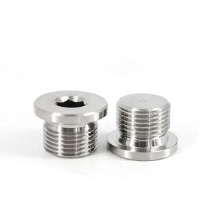 Tornillos de sujeción personalizados DIN908, enchufe hexagonal de tubo de aceite, tapón de tornillo - Product Image 1