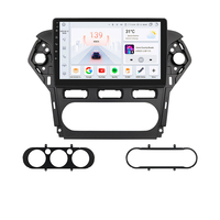 Autoradio 10 pouces Android Auto & CarPlay Système de navigation GPS avec écran partagé DSP USB 4G Lte pour Ford Mondeo 2011-2013