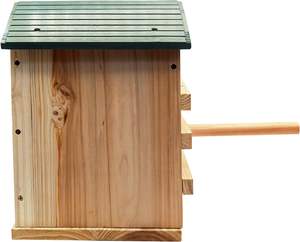 Cederhout Uil Vogelhuisjes Doos Handgemaakte Vogel Nestkast Grote Houten Vogelhuisje Doos - Product Image 4