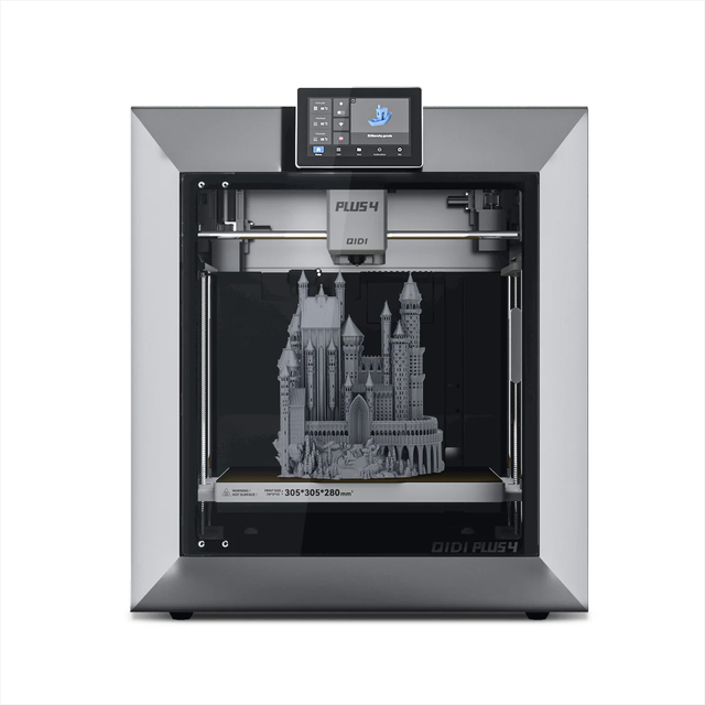 Qidi CustomPlus4 Industrial Grade 3d Printer With Automatic Remote Control High Temperature Filaments Support for Commercial Use