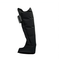 Bottes de massage des jambes à compression d'air avec thérapie thermique, batterie 2000 mAh et contrôle de la minuterie pour la circulation sanguine et la récupération